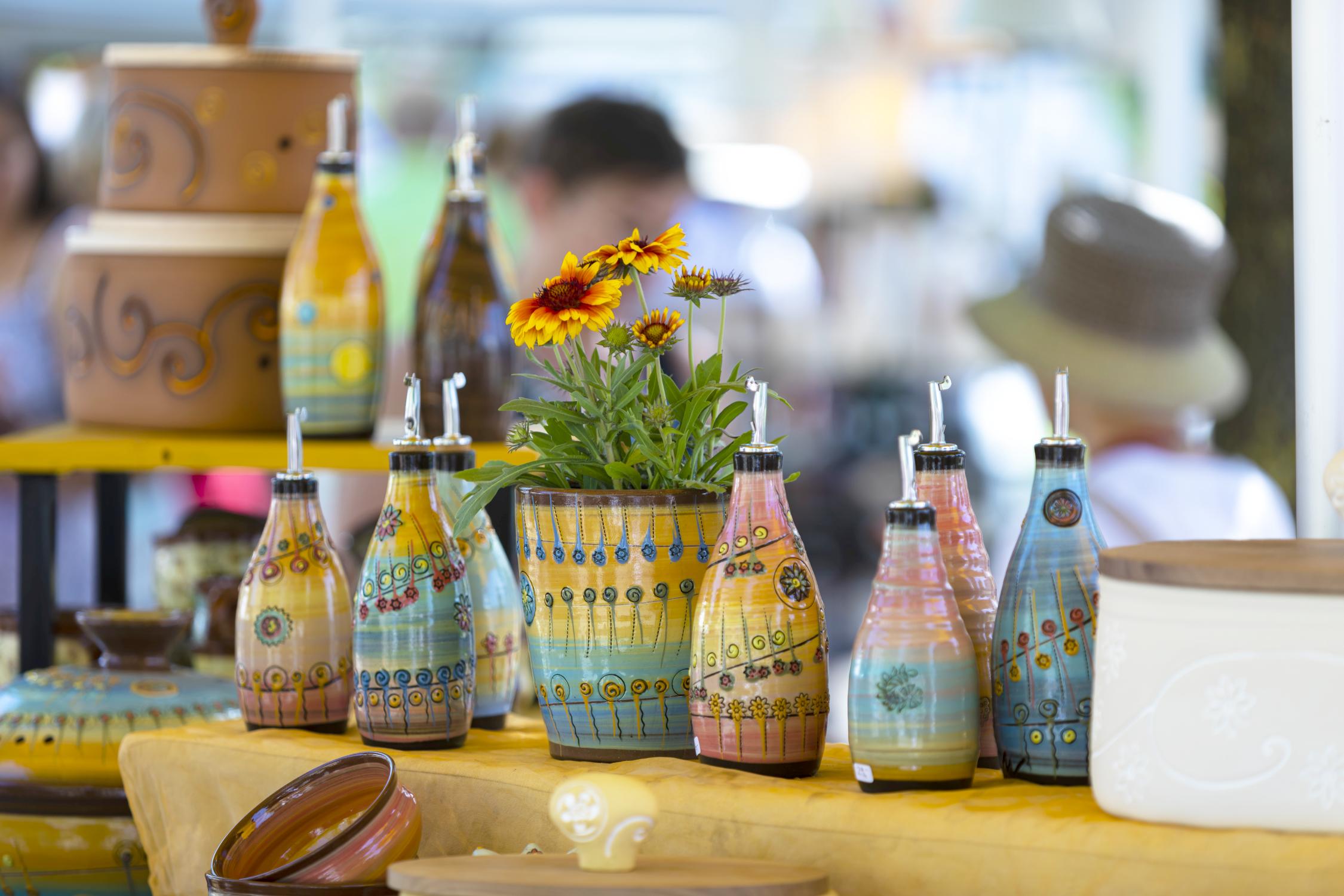 Andrea Wulff auf Keramikmärkten Andrea Wulff auf Keramikmärkten